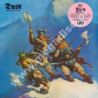 DUST - Hard Attack - EU Ojo De Mujer BLUE VINYL Press