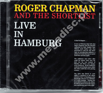 ROGER CHAPMAN - Live in Hamburg - EU Press - UNIKALNY CD
