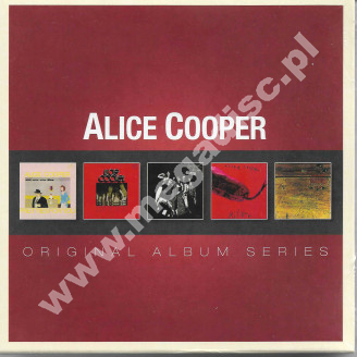 ALICE COOPER – Original Album Series 1969-1972 (5 CD) - EU Card Sleeve Box