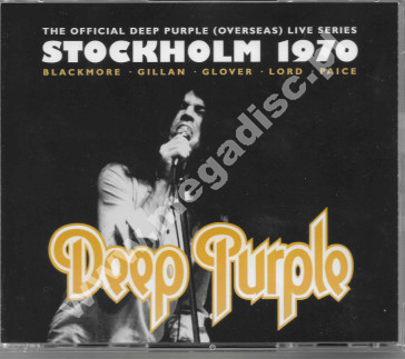 DEEP PURPLE - Live In Stockholm 1970 +3 (2CD+DVD) - EU Edition