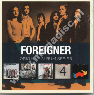 FOREIGNER - Original Album Series  1977-1984 (5 CD) - EU Card Sleeve Box