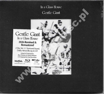 GENTLE GIANT - In A Glass House (2CD+Blu-ray) - EU Remastered Extended - POSŁUCHAJ