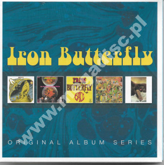IRON BUTTERFLY - Original Album Series 1968-1970 (5 CD) - EU Card Sleeve Box