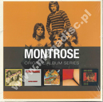 MONTROSE - 5 Original Albums (1973 -1978)  (5CD) -  EU Card Sleeve Box