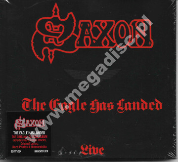 SAXON - The Eagle Has Landed - Live + 6 - BMG / Union Square Music Remastered Edition