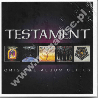 TESTAMENT – Original Album Series 1987-1992 (5 CD) - EU Card Sleeve Box