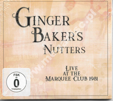 GINGER BAKER'S NUTTERS – Live At The Marquee Club 1981 (CD+DVD) - MIG Remastered Edition