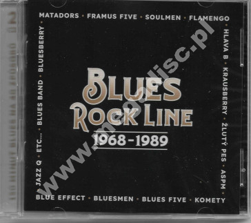 VARIOUS ARTISTS – Blues Rock Line 1968–1989 (2CD) - CZE Supraphon Remastered Press