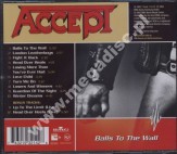 ACCEPT - Balls To The Wall - EU Remastered Edition - OSTATNIA SZTUKA!