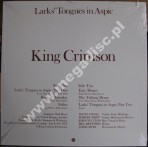 KING CRIMSON - Larks Tongues In Aspic - UK 200g Press