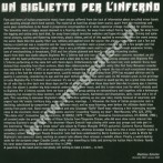 BIGLIETTO PER L'INFERNO - Live 1974 - ITA Card Sleeve