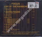 FOCUS - Live At The Rainbow - NL Red Bullet Remastered Edition
