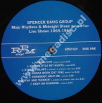 SPENCER DAVIS GROUP - Mojo Rhythms And Midnight Blues Volume 2 - Live Shows 1965-1966 - UK RPM Press