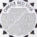 OMEGA - Omega Red Star From Hungary - UK 1968 Decca Album - AUT Edition - POSŁUCHAJ - VERY RARE