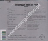 NICK MASON & RICK FENN - Profiles - US Edition - POSŁUCHAJ - VERY RARE