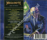 MEGADETH - Rust in Peace - Remastered Edition - POSŁUCHAJ