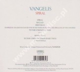 VANGELIS - Spiral +1 - UK Esoteric Remastered Digipack Edition