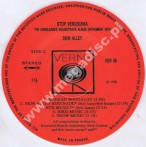 SKIN ALLEY - Stop Veruschka - Unreleased Soundtrack Album (November 1970) - FRA Verne RED VINYL Limited Press - POSŁUCHAJ - VERY RARE