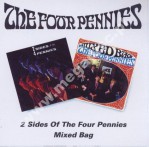 FOUR PENNIES - Two Sides Of / Mixed Bag (1964-66) - UK BGO Remastered Edition