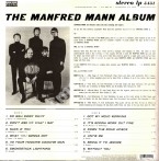 MANFRED MANN - Manfred Mann Album (US 1st Album) - US Sundazed Press