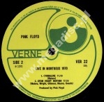PINK FLOYD - Live In Montreux 1970 (1st gig from 21st November) (2LP) - FRA Verne Press - POSŁUCHAJ - VERY RARE