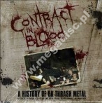 VARIOUS ARTISTS - CONTRACT IN BLOOD - History Of UK Thrash Metal (5CD) - UK Cherry Red