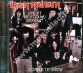 IRON MAIDEN - Live At Beat-Club Germany 1981 - Complete Show - EU RARE LIMITED Edition - POSŁUCHAJ - VERY RARE