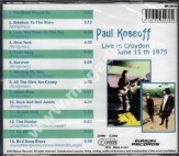 PAUL KOSSOFF - Live In Croydon 1975 - EU Edition - POSŁUCHAJ - VERY RARE