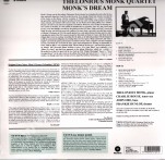 THELONIOUS MONK QUARTET - Monk's Dream - EU WaxTime 180g Press - POSŁUCHAJ