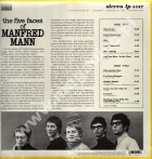 MANFRED MANN - Five Faces Of Manfred Mann (US Version) - US Sundazed 180g Press