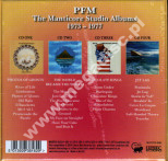 PFM (PREMIATA FORNERIA MARCONI) - Manticore Studio Albums 1973-1977 (4CD) - UK Manticore / Esoteric Remastered Edition - POSŁUCHAJ