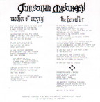 CHRISTIAN MISTRESS - Mother Of Mercy - Singiel 7'' - US 1st Limited Press - POSŁUCHAJ