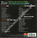 ZIOR - Before My Eyes Go Blind - Complete Recordings (4CD) - UK Grapefruit Records Edition - POSŁUCHAJ