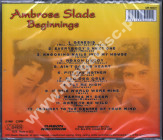 AMBROSE SLADE - Beginnings - EU Edition - POSŁUCHAJ - VERY RARE