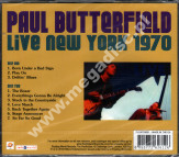 PAUL BUTTERFIELD - Live New York 1970 (2CD) - UK Edition - POSŁUCHAJ