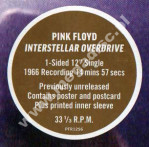 PINK FLOYD - Interstellar Overdrive (MINI LP + plakat + pocztówka) - Unreleased October 1966 Version - EU RSD Record Store Day 2017 MONO Press - POSŁUCHAJ - OSTATNIA SZTUKA