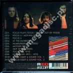 FOCUS - 50 Years: Anthology 1970-1976 (9CD+2DVD) - NL Red Bullet Remastered Edition