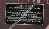 COLOSSEUM - Transmissions - Live At The BBC (2LP) - UK Repertoire Remastered 180g Press