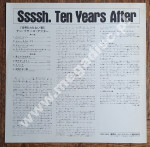 TEN YEARS AFTER - Ssssh (+OBI) - JAPAN Chrysalis 1973 Press - VINTAGE VINYL