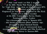 GENESIS - BBC Sessions 1970 ('Night Ride' Session + 'Genesis Plays Jackson' Tape) - FRA Verne Limited Press - POSŁUCHAJ - VERY RARE