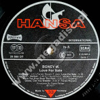 BONEY M. - Love For Sale (+poster) - GERMAN Hansa International 1977 1st Press - VINTAGE VINYL