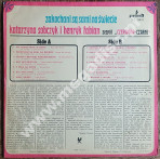 CZERWONO-CZARNI - KATARZYNA SOBCZYK i HENRYK FABIAN - Zakochani są sami na świecie - POLISH Pronit 1968 MONO 1st Press - EXCELLENT VINTAGE VINYL