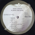 JOHN LENNON - Plastic Ono Band - US Apple 1970 1st Press - NEAR MINT VINTAGE VINYL