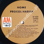 PROCOL HARUM - Home - US A&M 1970 1st Press - VINTAGE VINYL