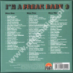 VARIOUS ARTISTS - I'm A Freak Baby 3: A Further Journey Through The British Heavy Psych And Hard Rock Underground Scene 1968-1973 (3CD) - UK Grapefruit Remastered Edition