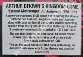 ARTHUR BROWN'S KINGDOM COME - Eternal Messenger - An Anthology 1970-1973 (5CD) - UK Esoteric Remastered Expanded Edition