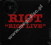 RIOT - Riot Live - Recorded Live In England 1980 - EU Metal Blade Remastered Card Sleeve Edition - POSŁUCHAJ