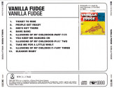 VANILLA FUDGE - Vanilla Fudge - JAP Remastered Edition - POSŁUCHAJ