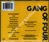 GANG OF FOUR - Entertainment! +3 - EU Expanded Edition - POSŁUCHAJ