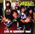 ANTHRAX - Live In Germany 1986 - EU Verne Limited Press - POSŁUCHAJ - VERY RARE